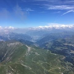 Flugwegposition um 11:50:41: Aufgenommen in der Nähe von Albula, Schweiz in 3228 Meter